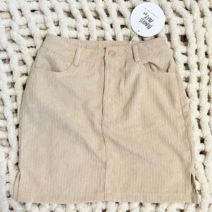 Princess Polly Gordon Corduroy Mini Skirt